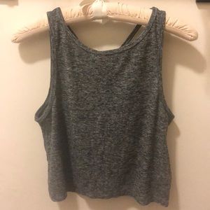 Beyond Yoga gray tank size S